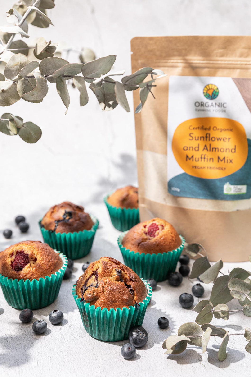 Sunflower and Almond Muffin Mix