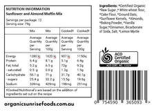Load image into Gallery viewer, Sunflower and Almond Muffin Mix