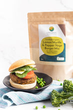 Load image into Gallery viewer, Lemon Myrtle and Pepper Vegge Burger Mix